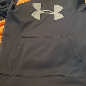 Black / Grey Under Armour Hoodie